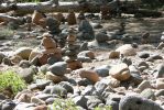 PICTURES/Red Rock Crossing - Crescent Moon Picnic Area/t_Cairns by Log2.JPG